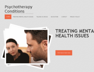 psychotherapyconditions.com screenshot