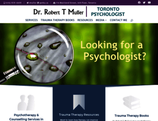 psychotherapytoronto.ca screenshot