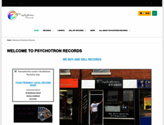 psychotronrecords.co.uk screenshot