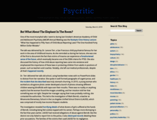 psycritic.com screenshot