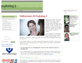 psykolog2.dk screenshot