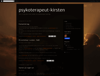 psykoterapeut-kirsten.blogspot.dk screenshot