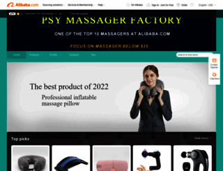 psymassager.en.alibaba.com screenshot