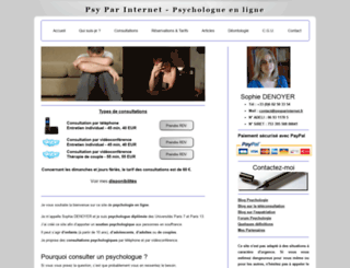 psyparinternet.fr screenshot