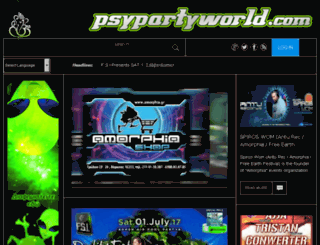 psypartyworld.com screenshot