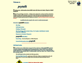 psytalk.info screenshot