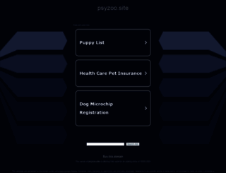 psyzoo.site screenshot