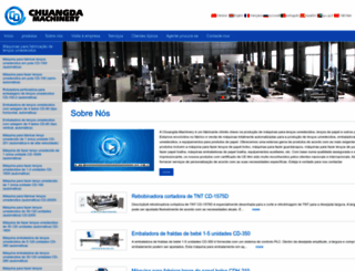 pt.chuangdamachine.com screenshot