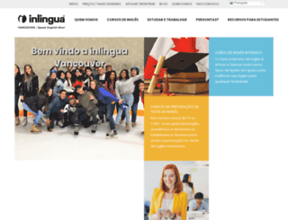 pt.inlinguavancouver.com screenshot