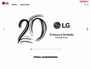 pt.lge.com screenshot