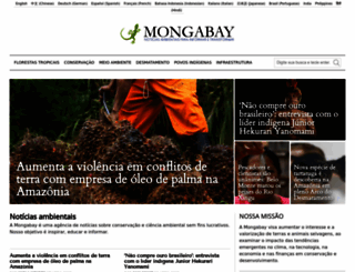 pt.mongabay.com screenshot