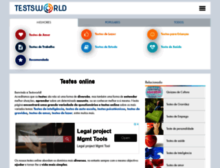 pt.testsworld.net screenshot