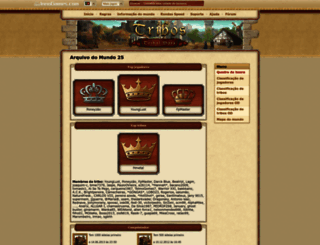pt25.tribalwars.com.pt screenshot