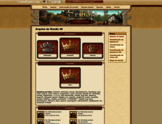 pt40.tribalwars.com.pt screenshot