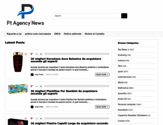 ptagencynews.it screenshot