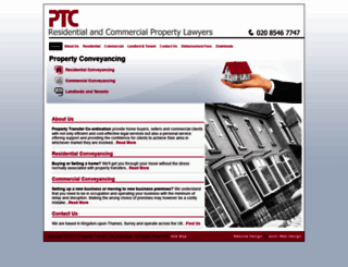 ptc-conveyancing.co.uk screenshot