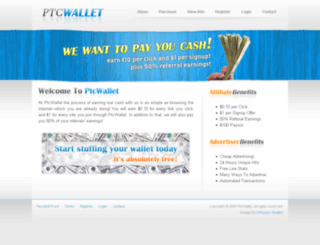 ptcwallet.com screenshot