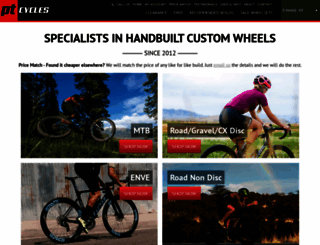 ptcycles.co.uk screenshot