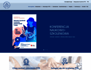 ptd.org.pl screenshot