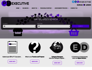 ptexecutive.co.uk screenshot