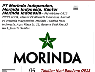 ptmorindaindonesia.wordpress.com screenshot