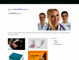 ptn-healthcare.de screenshot