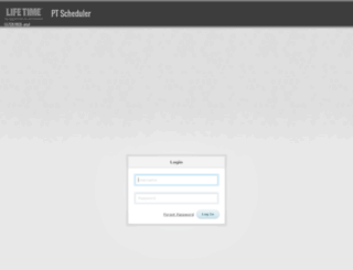 ptscheduler.lifetimefitness.com screenshot