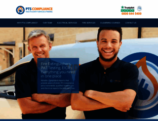 ptscompliance.co.uk screenshot