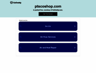 ptscoshop.com screenshot