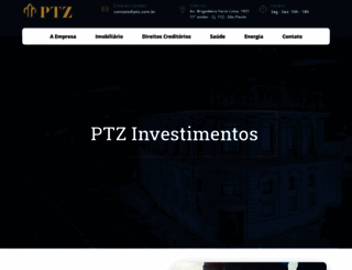 ptz.com.br screenshot