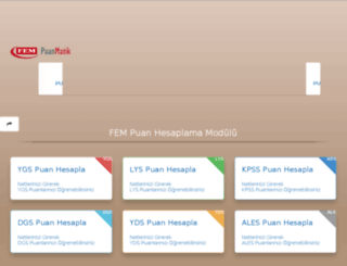 puanmatik.fem.com.tr screenshot