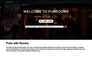 pub-rooms.co.uk screenshot