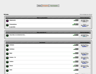 pub2follie.forumactif.com screenshot