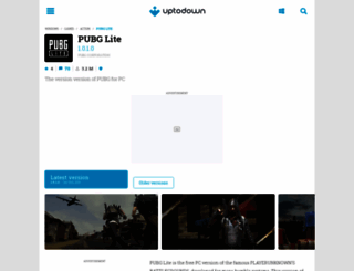 pubg-lite.en.uptodown.com screenshot