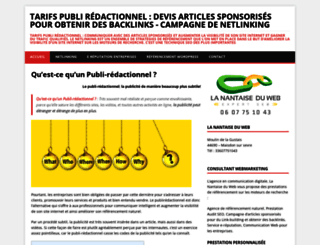 publi-redactionnel.fr screenshot