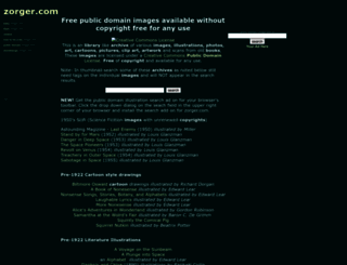 public-domain.zorger.com screenshot