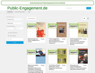 public-engagement.de screenshot