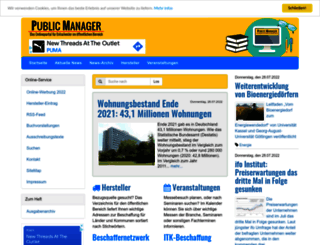 public-manager.com screenshot