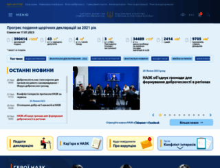 public.nazk.gov.ua screenshot