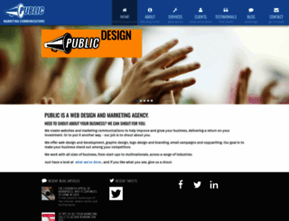 publicagency.co.uk screenshot