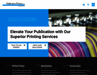 publicationprinters.com screenshot