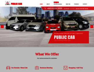 publiccab.com.my screenshot