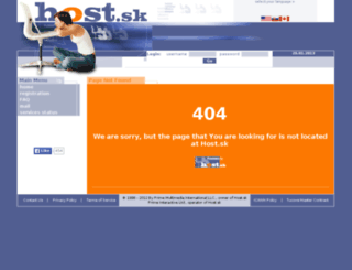 publici.host.sk screenshot