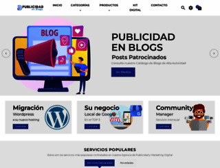 publicidadenblogs.com screenshot