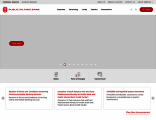 publicislamicbank.com.my screenshot