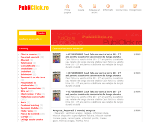 publiclick.ro screenshot