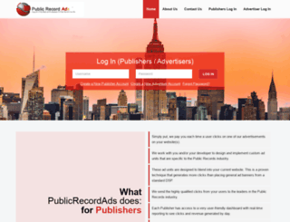 publicrecordads.com screenshot
