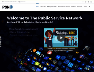 publicservicenetwork.com screenshot