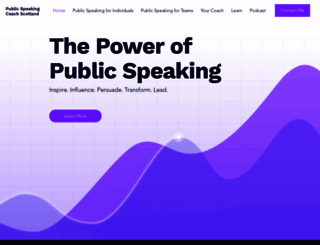 publicspeakingcoachscotland.com screenshot