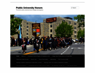 publicuniversityhonors.com screenshot
